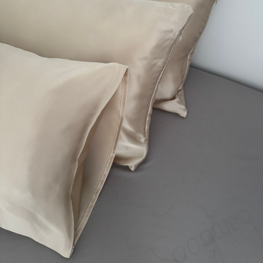 Mulberry Silk Pillowcase 40×60 – Champagne