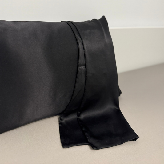 Mulberry Silk Pillowcase 40×60 – Black